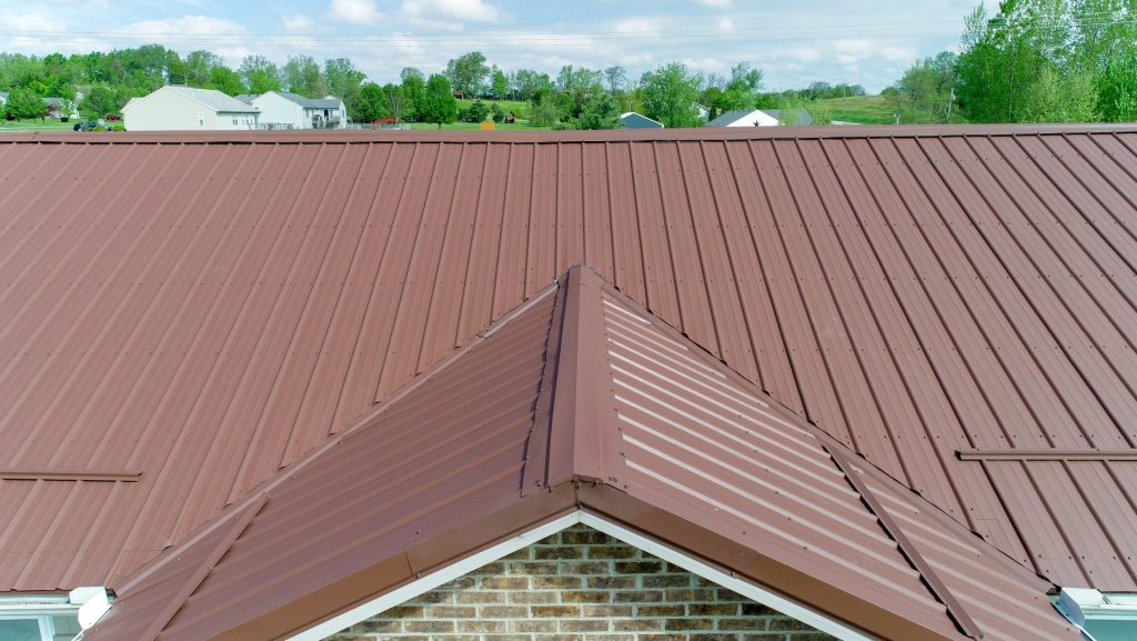 Metal Roof on house