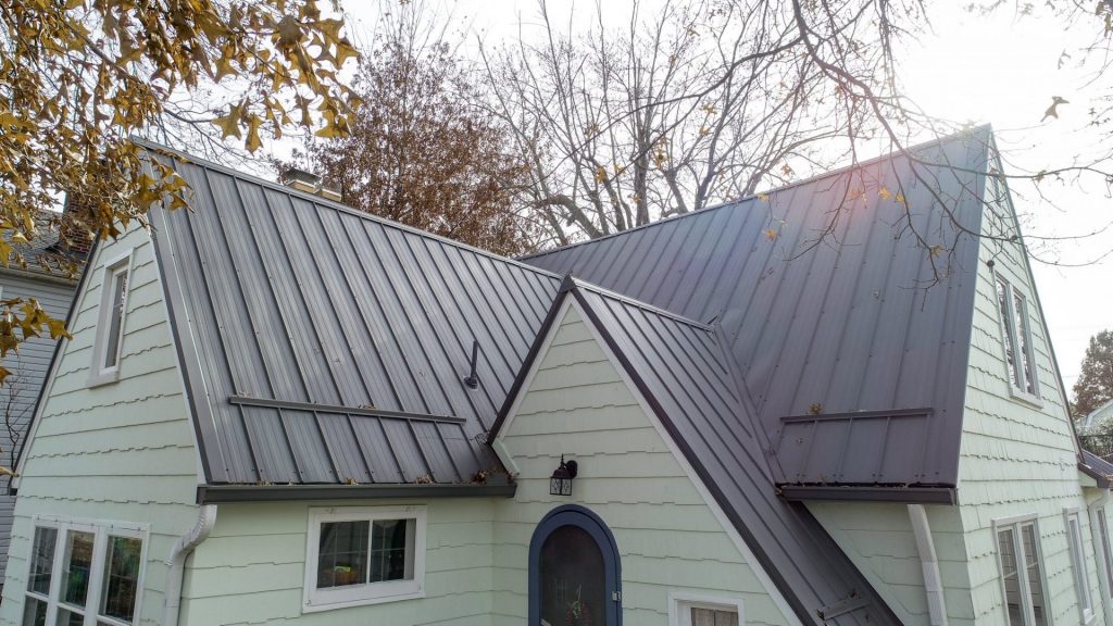 Metal Roof on house