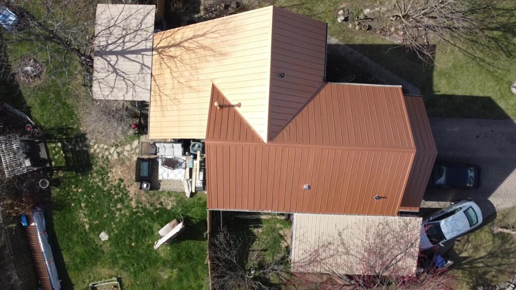 westerville copper rib metal roof