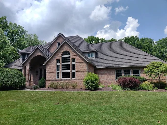 Stone-coated steel roof project in Central Ohio